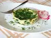 Prolećni omlet sa zeljem i koprivom
