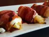 Prosciutto Rolls with Pear and Caramelized Onions