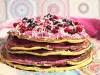 Mini Protein Pancake Cake
