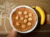 Proteinpfannkuchen mit Banane und Erdnussbutter