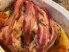 Pechuga de pavo al horno con bacon