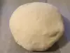 Пухено тесто без яйца и мая