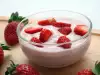 Almond Dessert with Strawberries