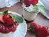 Light Strawberry Panna Cotta