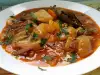 Homemade Stew with Duck and Potatoes