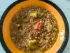 Buckwheat Stew with Leeks in a Multicooker
