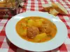 Country-Style Stew with Potatoes and Meatballs
