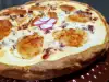 Quiche with Ricotta and Jamon