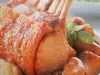 Свински ребра с ябълков сос