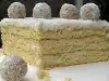 Coconut Cake with Almonds