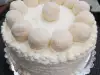 Торта Рафаело с домашни бонбони