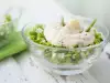 Green Garlic and Yoghurt Sauce Salad