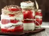 Raspberry Pudding with Yoghurt