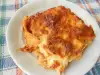 Oven-Baked Macaroni with Tomatoes and Cheese