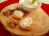 Cottage Cheese, Walnuts and White Cheese Dip