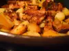Апетитни свински ребърца с картофи