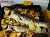 Риба с картофи и чушки на фурна
