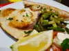 Swordfish with Fresh Garlic and Asparagus