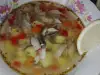 Fish Soup with Mackerel and Vegetables