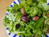Tuna Salad with Valerian, Arugula and Spinach
