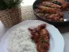Fileti ribe u crvenom sosu