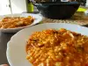 Janija od pirinča sa školjkama i škampima na valensijanski način