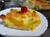 Сладкие ригатони в духовке с четырьмя видами сыра