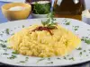Ориз с яйца и пармезан