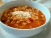 Supa sa leblebijama na rimski način (Pasta je ceci)