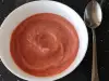 Розова крем супа от кореноплодни