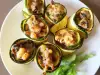 Rollitos de calabacín al horno con relleno