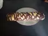 Roll with Chocolate and Banana