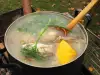 Рибена супа със сок от кисело зеле
