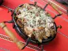 Chicken Clay Dish with Bacon and Mushrooms