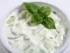 Zucchini Salad with Yoghurt