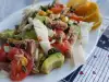 Salade met Chinese kool en tonijn