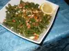 Salata od boranije sa kaprom i orasima