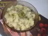 Картофена салата с мариновани краставички