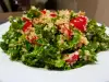 Salată cu varză kale și quinoa
