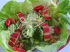 Pileća salata sa biljnim vinegretom