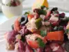 Schneller Salat mit Kidneybohnen und Thunfisch