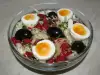 Zimska salata sa kupusom i jajima