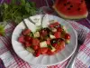 Salata sa trešnjama i lubenicom