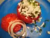 Šopska salata u paradajzu