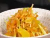 Carrot, Celery and Apple Salad with a Honey Dressing