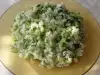 Salad with Rice and Cucumbers for Brandy