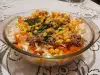 Kupus salata sa šargarepom, kukuruzom i tunjevinom