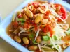 Asian Salad With Peanuts And Chilies