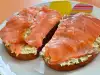 Sandwiches with Avocado and Salmon Mousse
