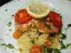Mediterranean Aromatic Salmon with Couscous